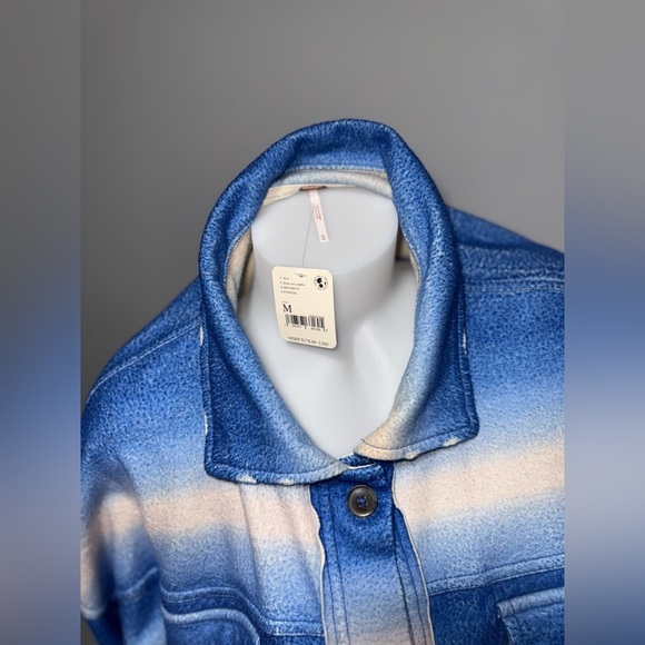 NWT Free People Ruby Deep Sea Jacket - Picture 4 of 8